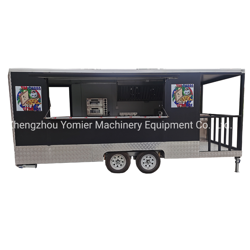 Street Mobile Gelato Fryer Ice Cream Pizza Vending Food Van