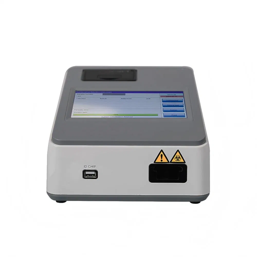 Rapid Tests 7-Inch Color LCD Accurate Point-of-Care Testing Fluorescence Quantitative Poct Analyzer