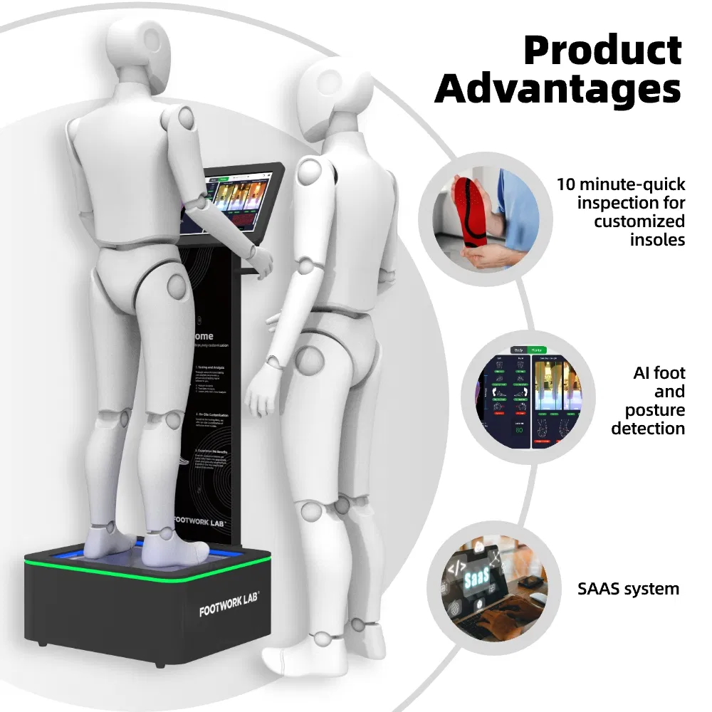 Orthopedic Assessment Scanner Foot Pressure Scanning Machine for Clinical Use