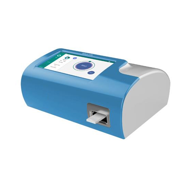 Portable LCD Fast Testing Point-of-Care Immunofluorescence Quantitative Analyzer for Clinical