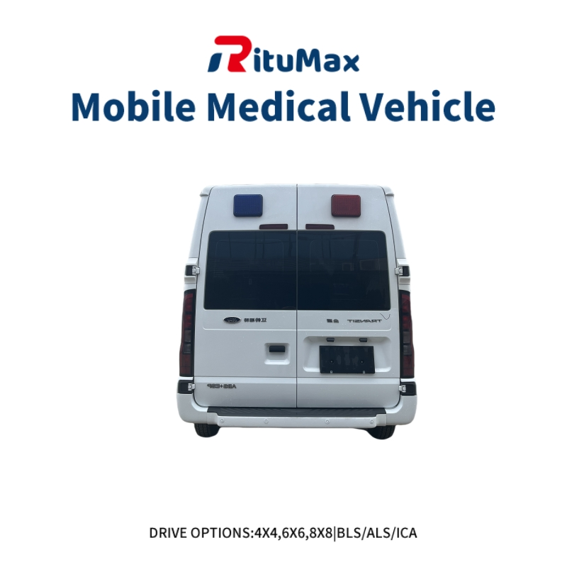 Ford 4× 2/4× 4 Mobile Diagnostic Clinic Van with Medical Checkup and Ambulance Support Vehicle