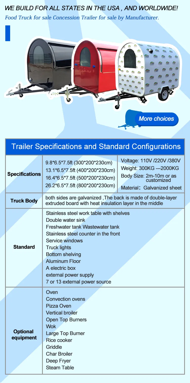 Mobile Food Trailer Overview