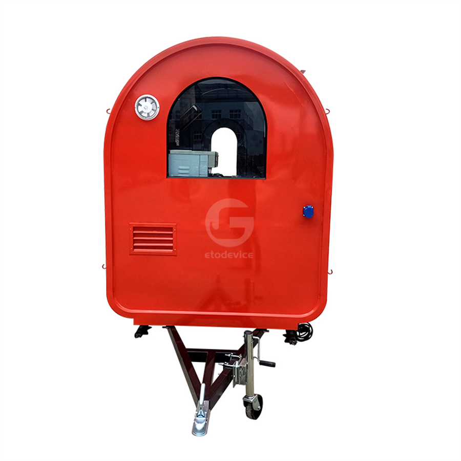 Fast Food Stalls Mobile Coffee Kiosk Food Van