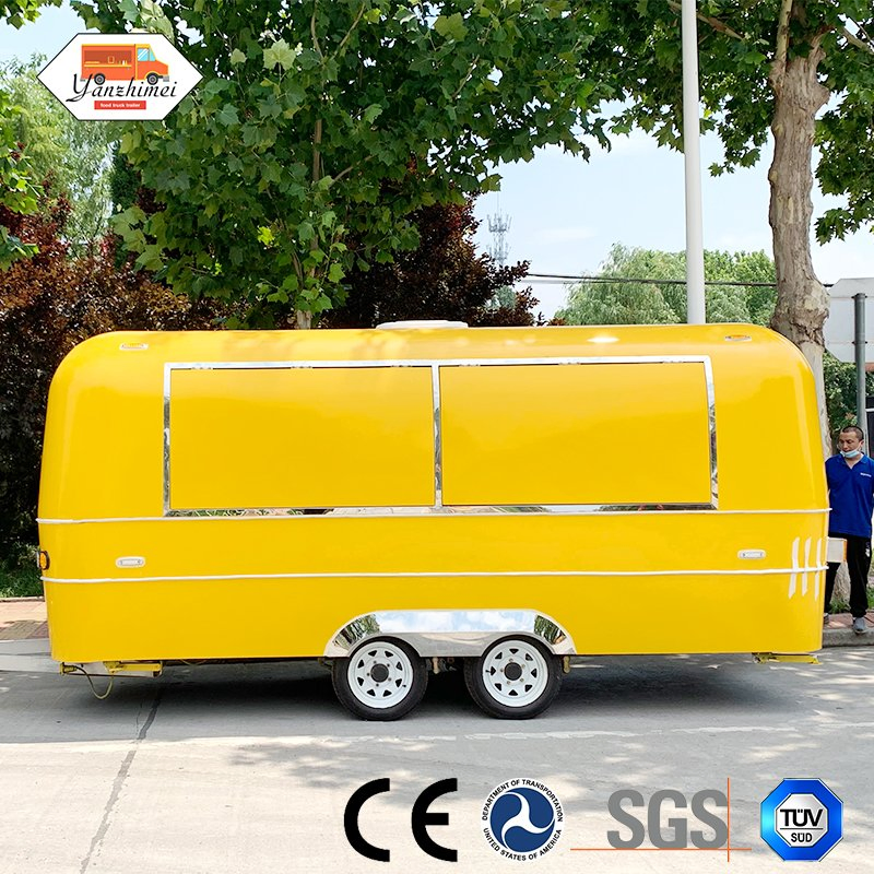 Street Food Carts Mobile Pizza Truck Food Truck Ice Cream Cart Food Van Fully Equipped