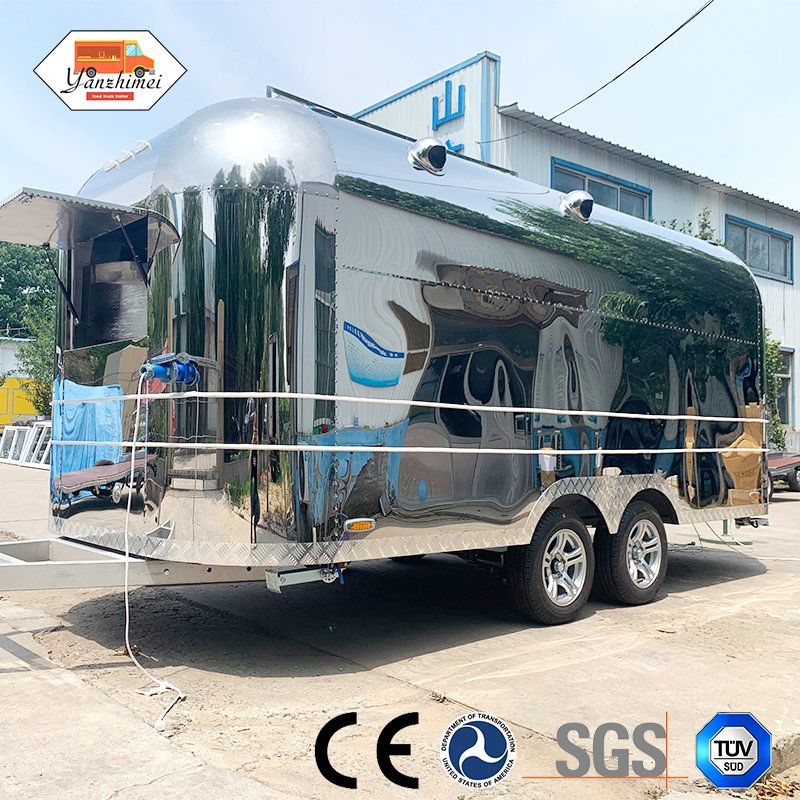 Street Food Carts Mobile Pizza Truck Food Truck Ice Cream Cart Food Van Fully Equipped