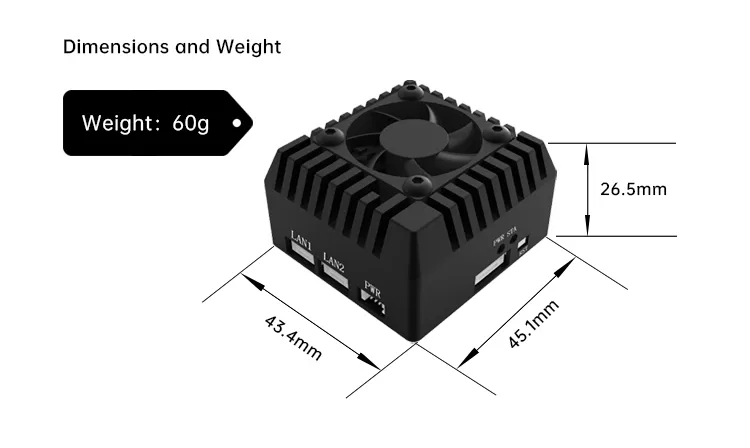 Siyi Ai Tracking Module 4t Computing Power Human Vehicle Multi-Target Recognition Anti-Lost