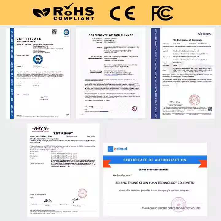 Chinese 40GB/S Qsfp+ Bidi Optical Module 850/908nm Transceiver
