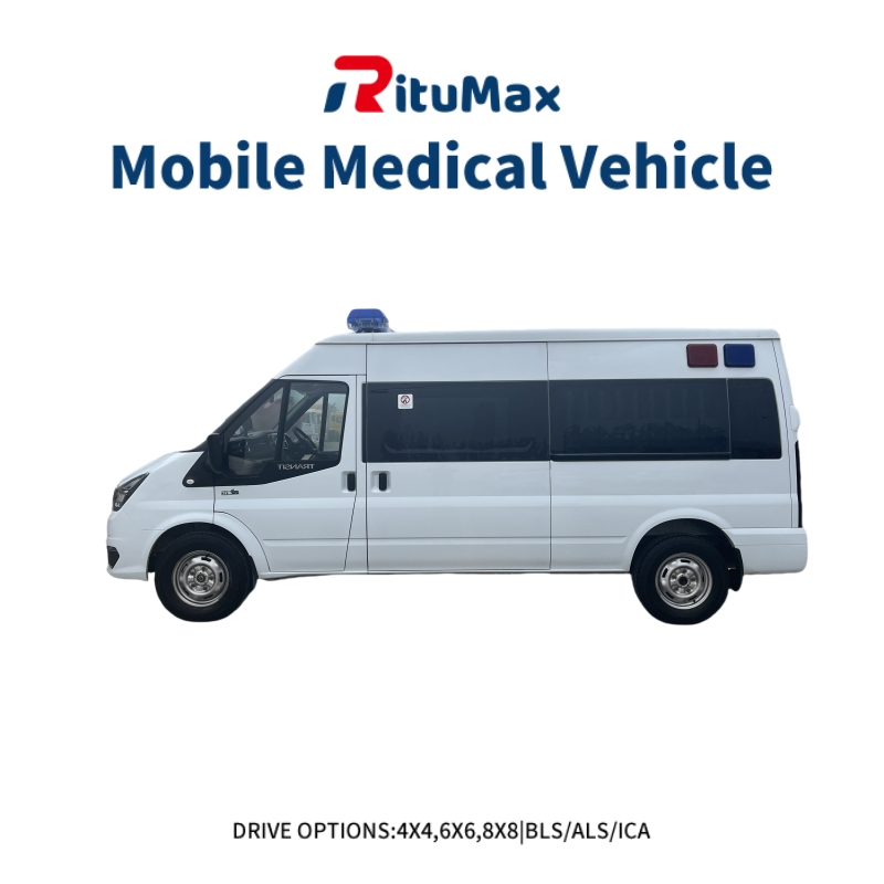 Ford 4× 2/4× 4 Mobile Diagnostic Clinic Van with Medical Checkup and Ambulance Support Vehicle