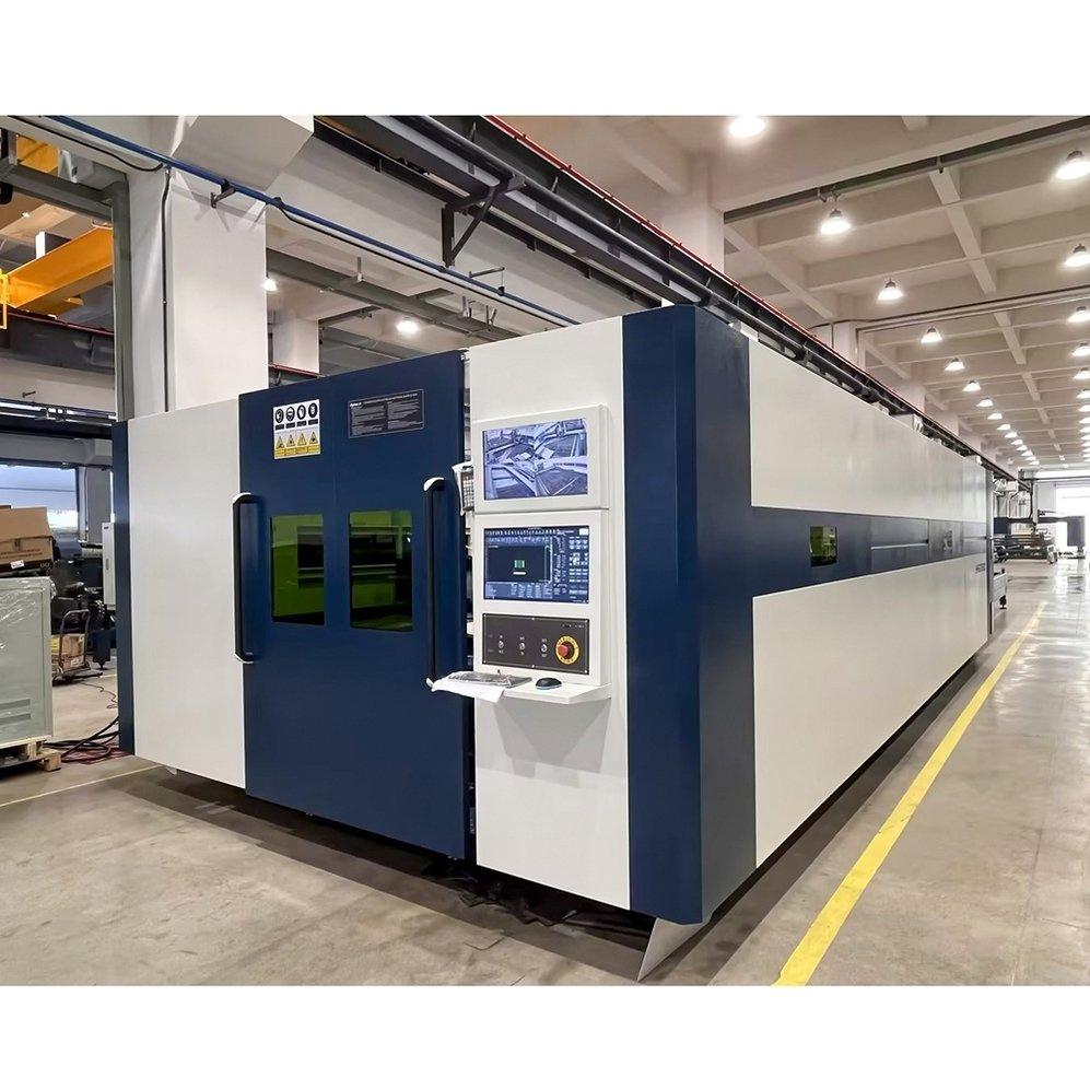 Cutting Edge Advanced Hlb Series High Precision Automatic Dual Platforms Laser Cutter High Precision Platform Custom Machine Fabrication