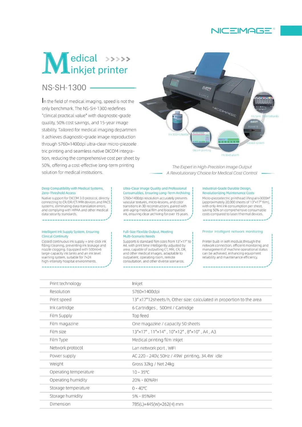 High-Accuracy Inkjet Printing System