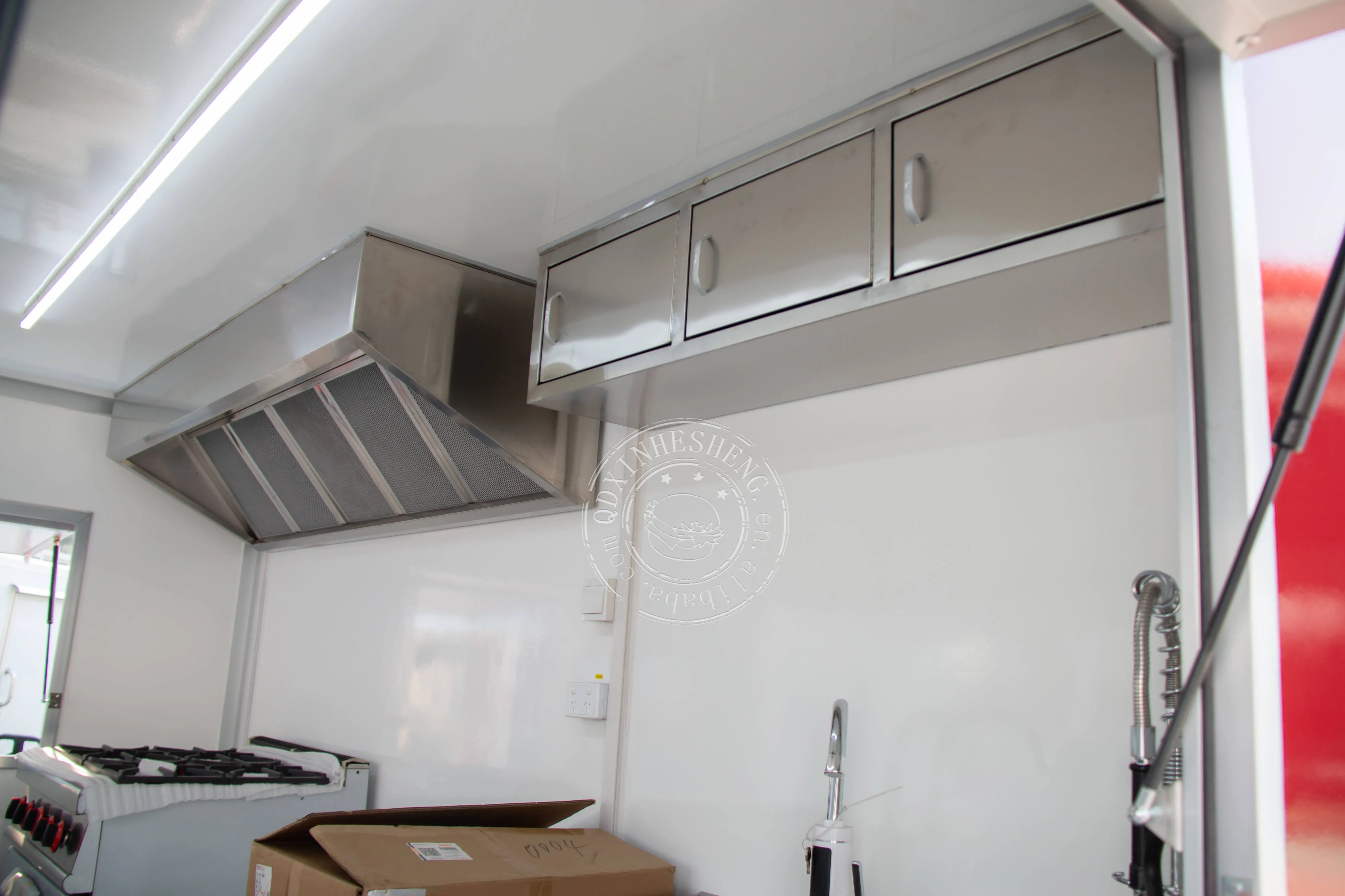 DOT Certificate Food Trailer Concession Trailer Food Trucks Mobile Concession Catering Coffee Food Trailers Fully Equipped Food Van