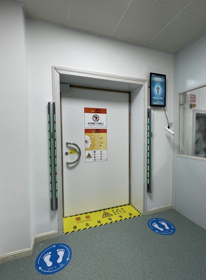 Medical Equipment Intelligent Ferromagnetic MRI Body Scanner with Light Warning