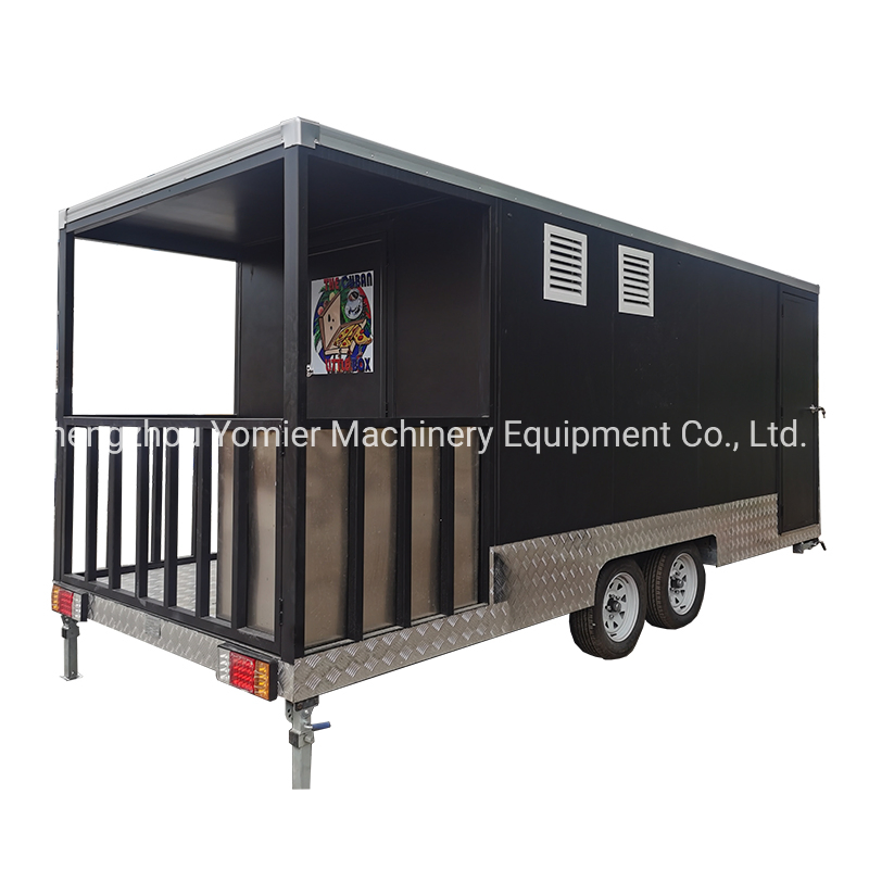 Street Mobile Gelato Fryer Ice Cream Pizza Vending Food Van