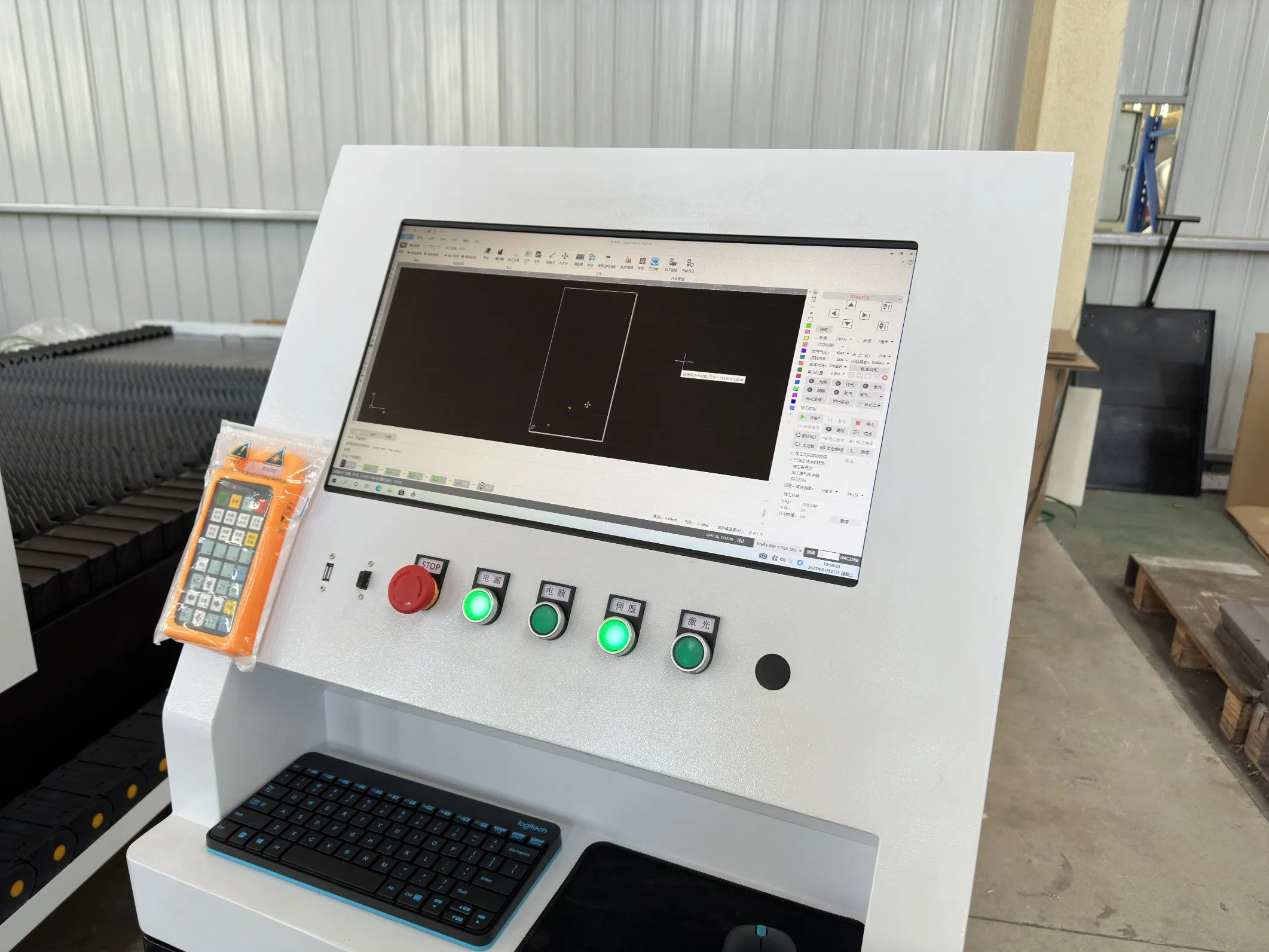 Cutting Edge Advanced Hlb Series High Precision Automatic Dual Platforms Laser Cutter High Precision Platform Custom Machine Fabrication