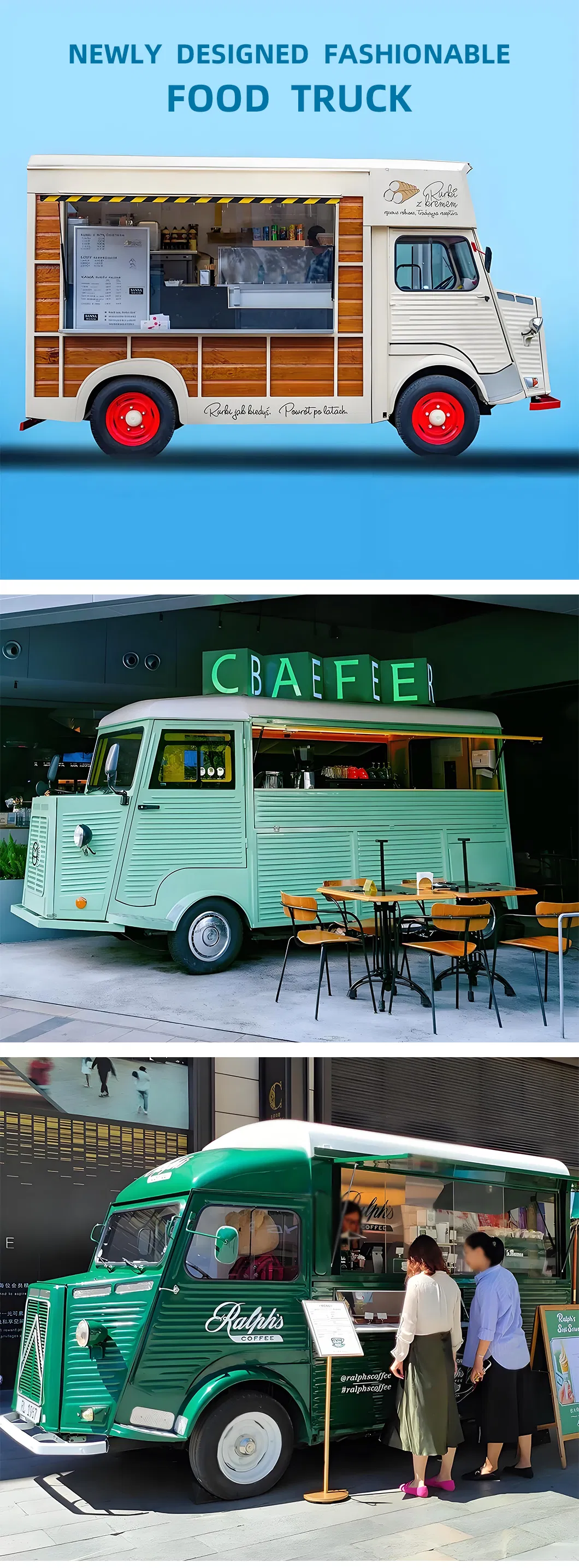 Electric Food Catering Van Overview