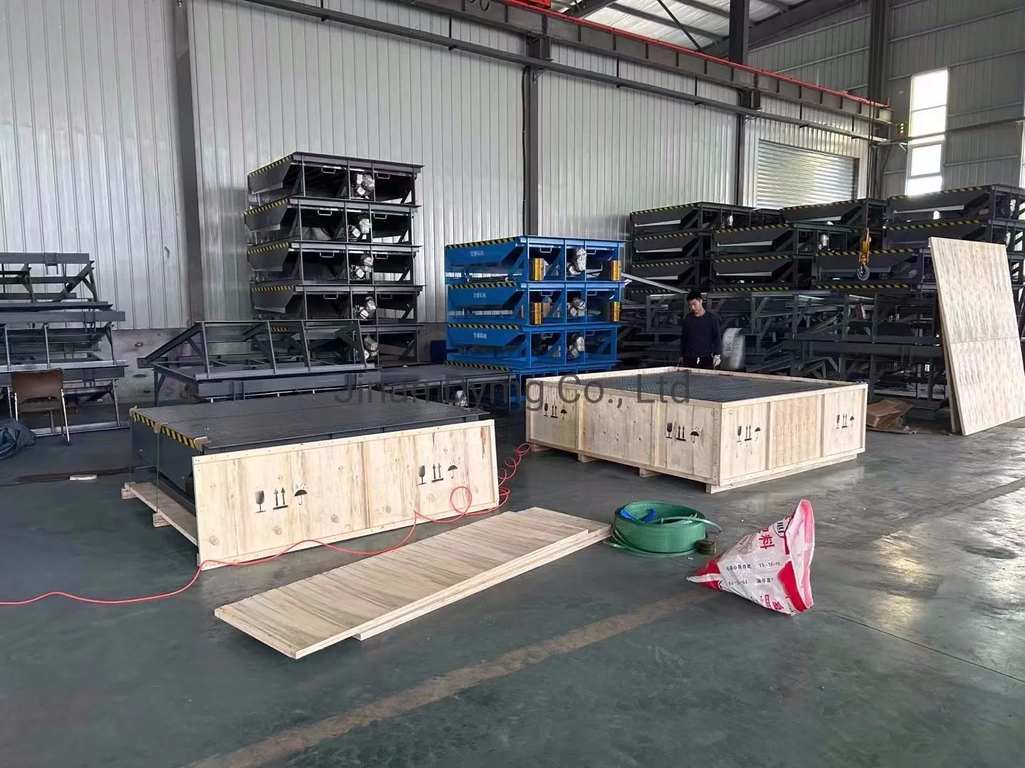 Dymg Dock Leveller Edge Dock Leveler Hold Down Assembly Manual Loading Platform Hydraulic Dock Ramp Leveler