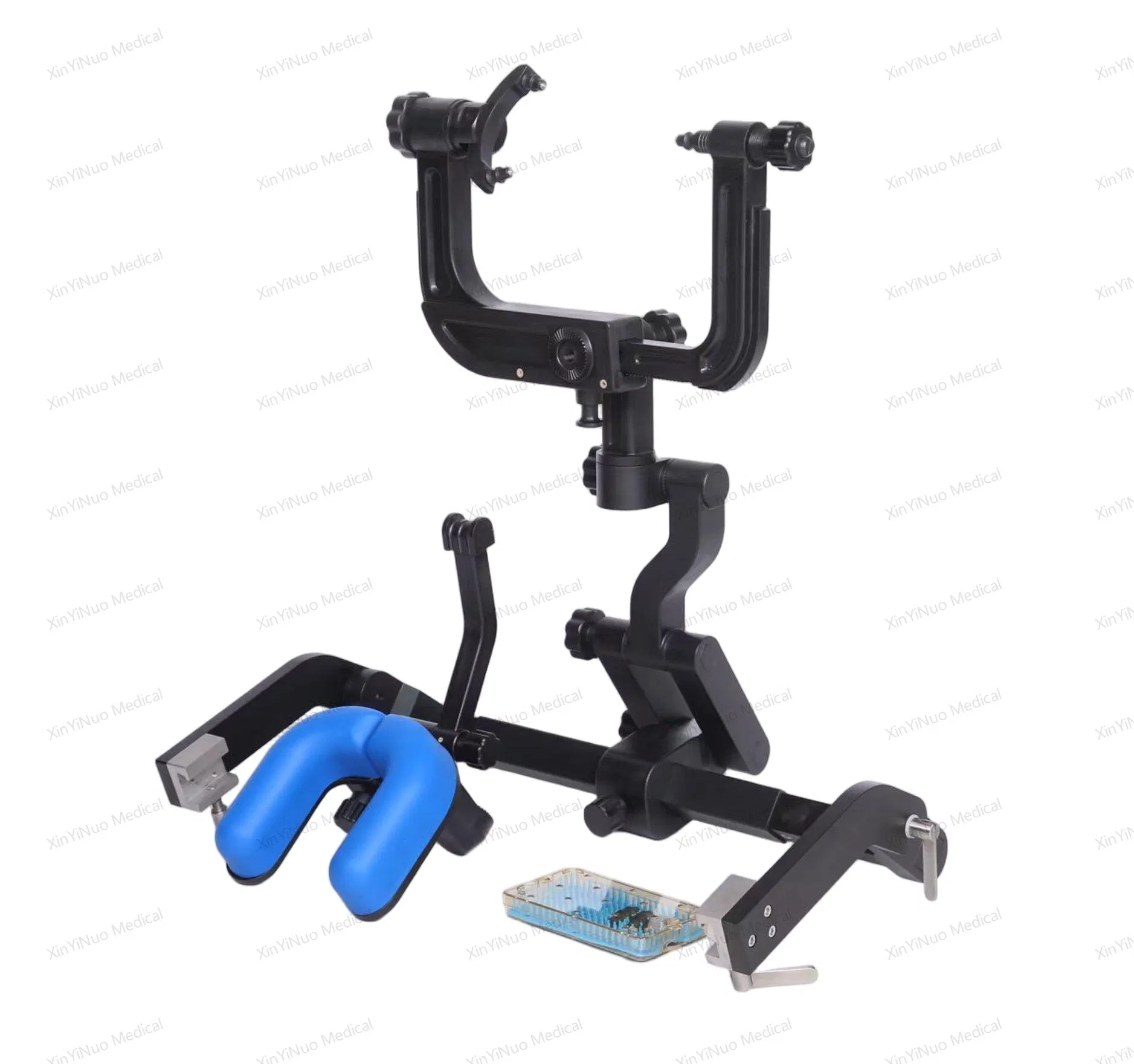 Radiolucent Cranial Stabilization System Head Fixation Device Carbon Fiber MRI Skull Clamp