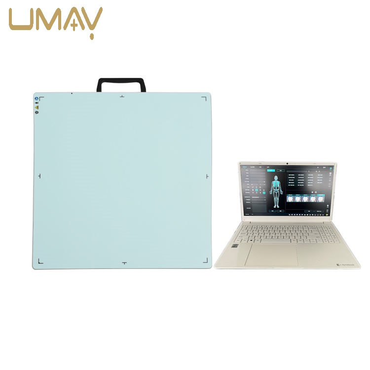 Compact Flat Panel Detector for Reliable Medical Imaging on The Go