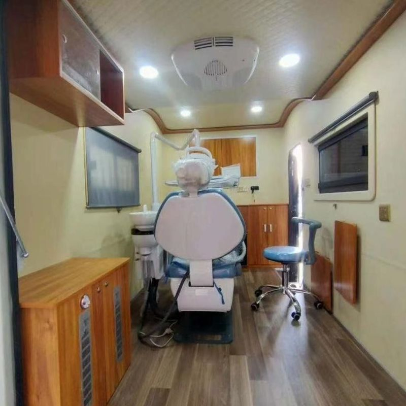Futian Mobile Dental Clinics and Hairdressing Vans for Sale Worldwide