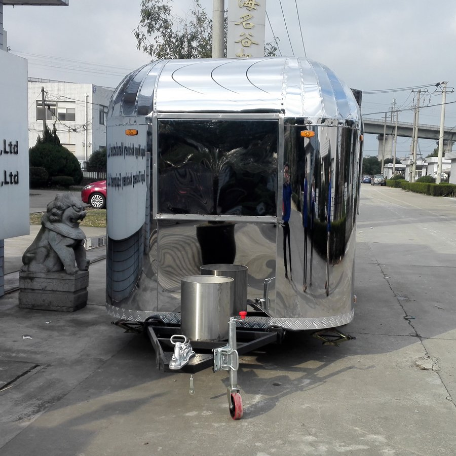 Morden Style Taco Pizza Food Truck Kitchen Mobile Coffee Cart Track BBQ Camping Trailer Hotdog Ice Cream Catering Van for Sale