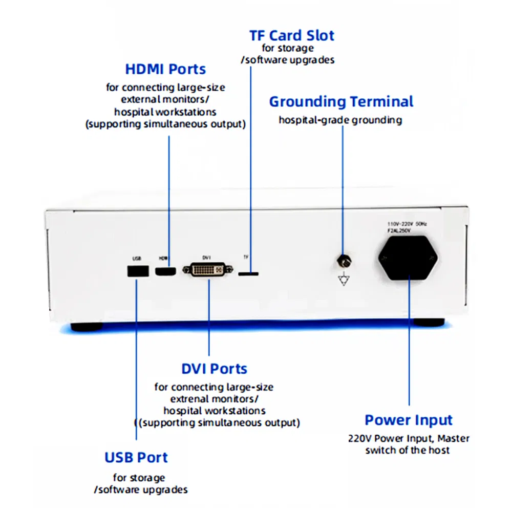Xbx Medical Machine Manufacturers Diagnosis Equipment Supplier Desktop Medical Endoscope Host