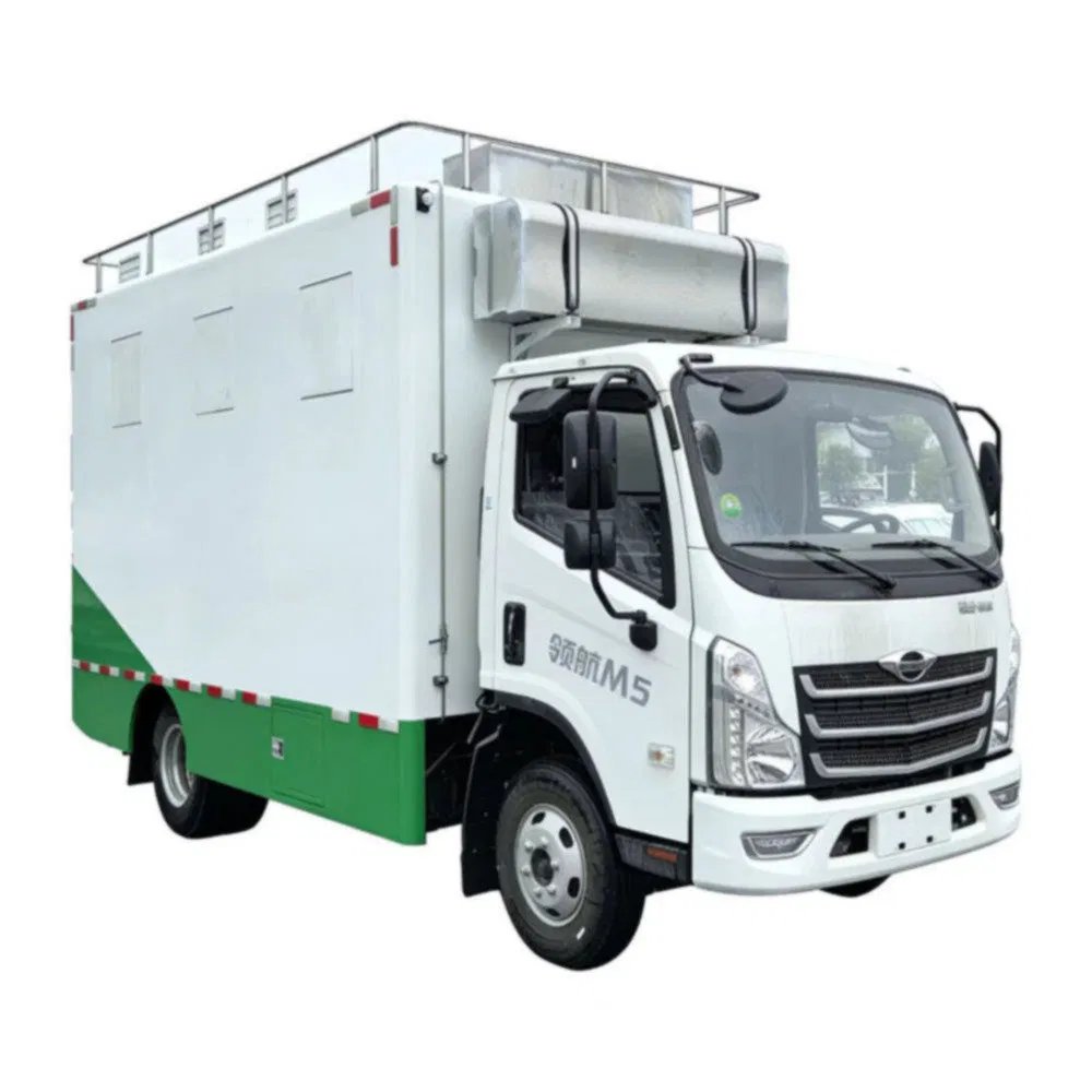 Highly Adaptable Quick Relocation 4×2 Mobile Catering Van for Markets