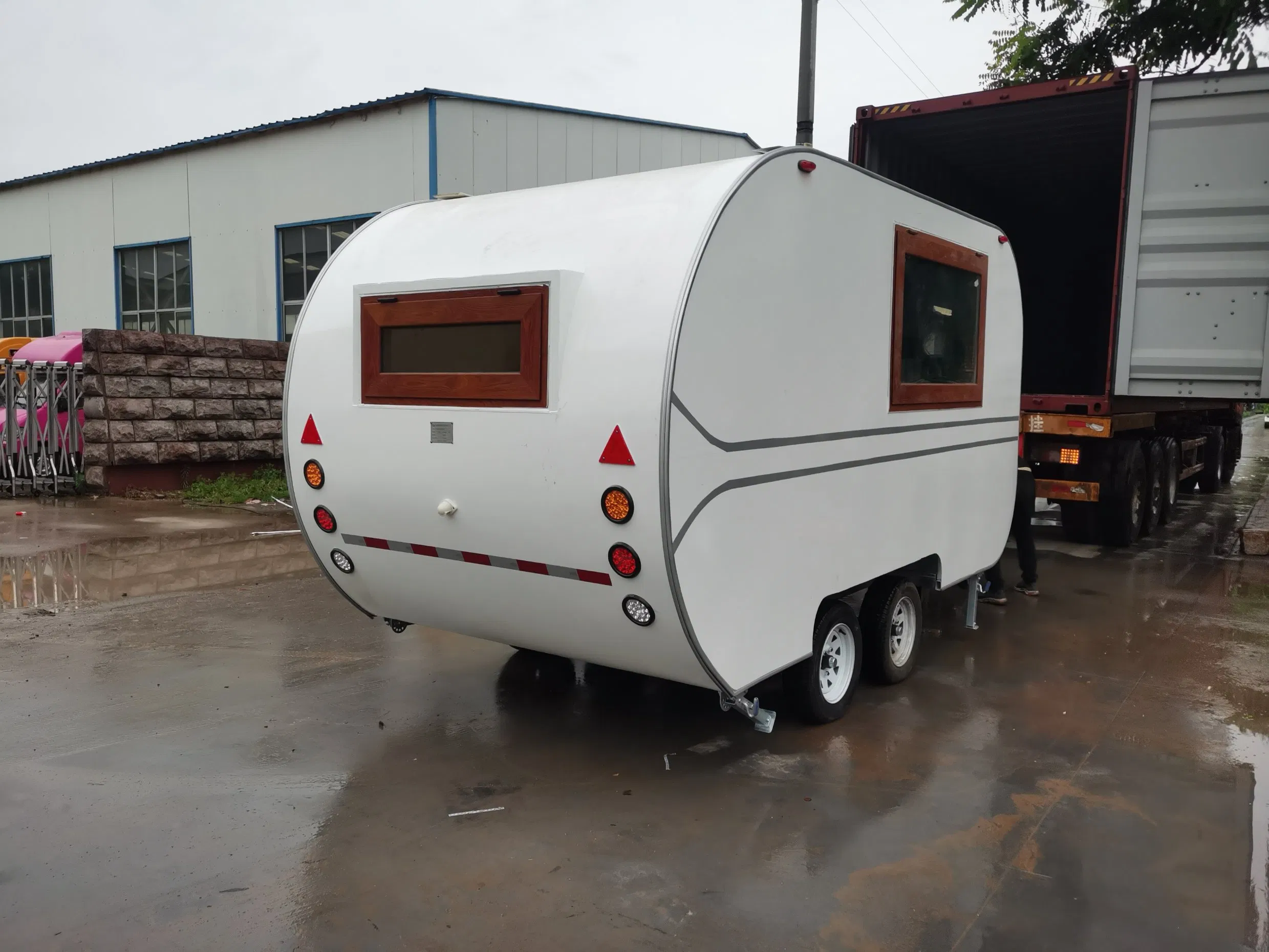 Mobile Kebab Grill Food Coffee Food Burger Trailer Van