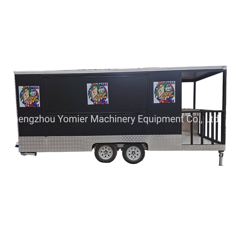 Street Mobile Gelato Fryer Ice Cream Pizza Vending Food Van