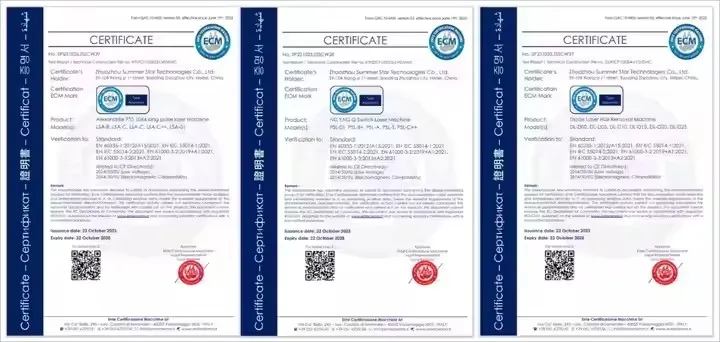 Certificates