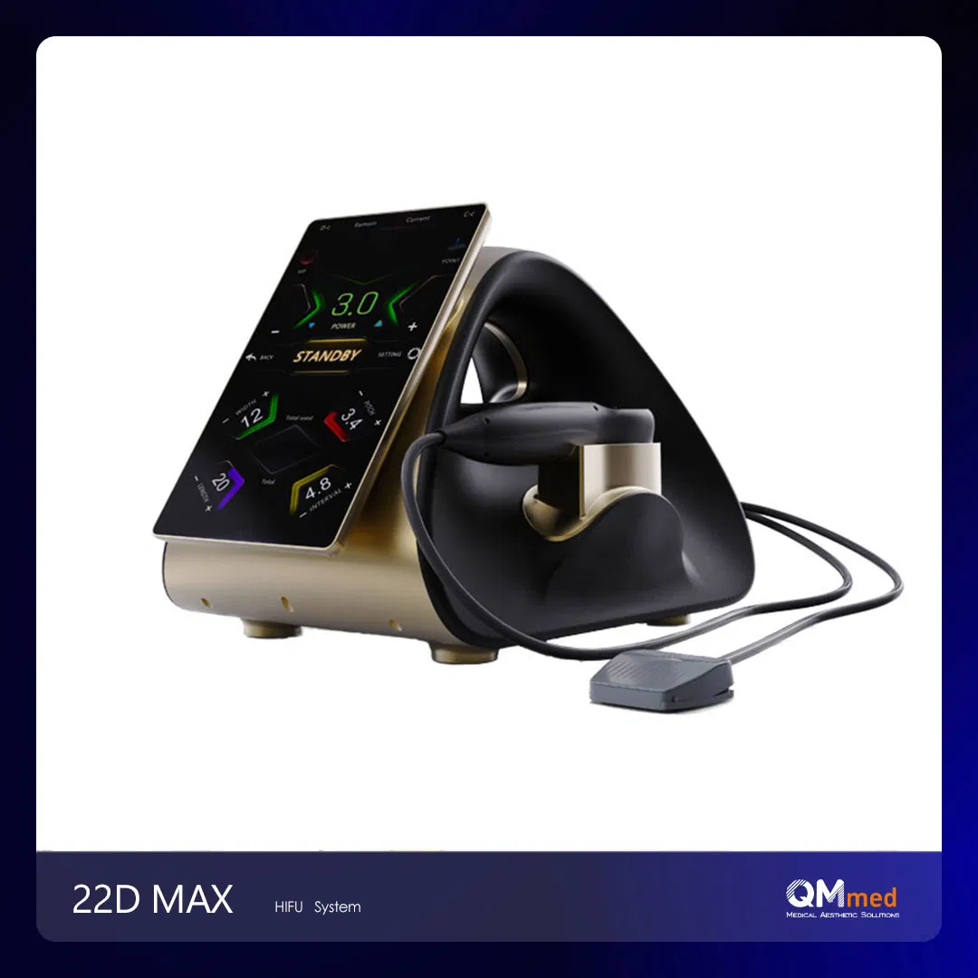 Trending Products 2026 Hifu High Intensity Focused Ultrasound 22D Max Hifu Wrinkle Removal Body Contouring Face Clean Brush