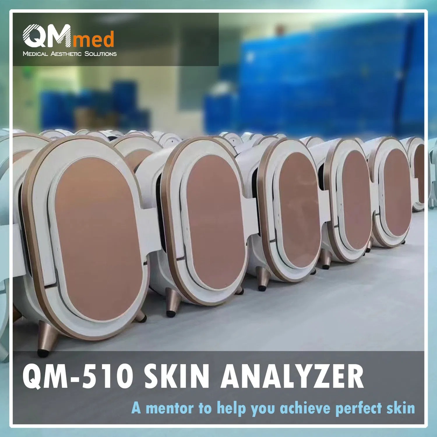 15-Second Fast Analysis Ai-Powered Detection of 12 Skin Issues Including Acne, Pores, and Wrinkles Qm-510+ Feature