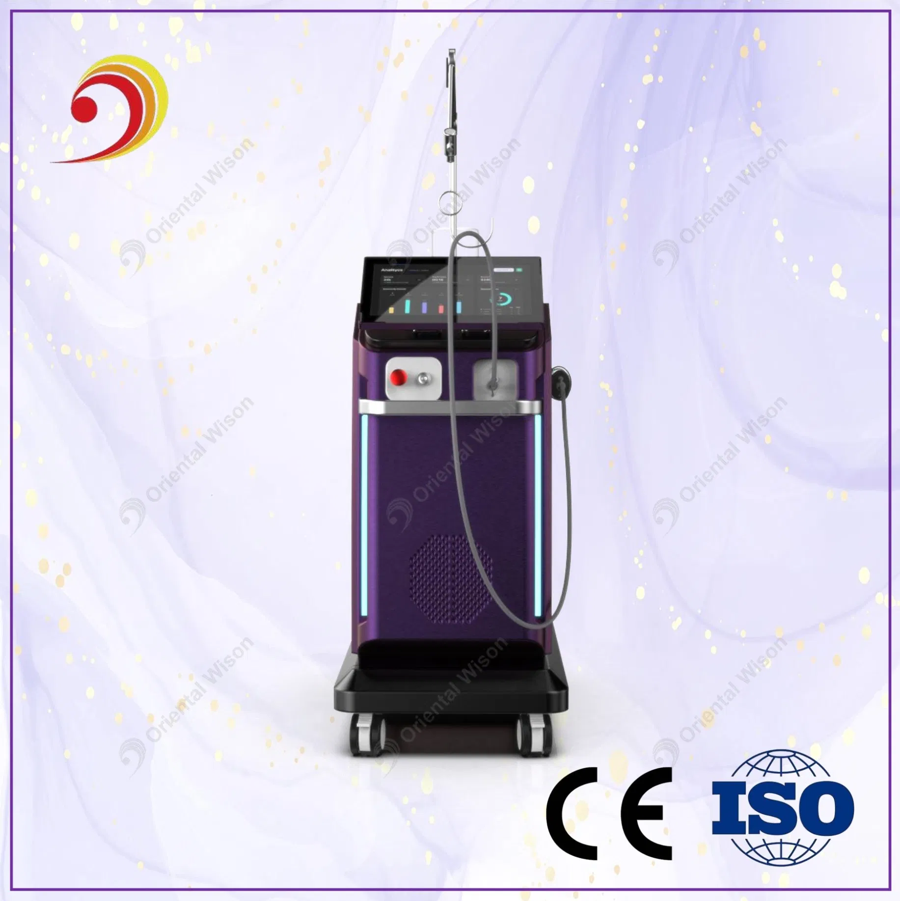High Quality Alexandrite Laser 755nm Veins Removal Vascular Removal Long Paulse Laser Skin Rejuvenation Hair Removal Salon Equipment