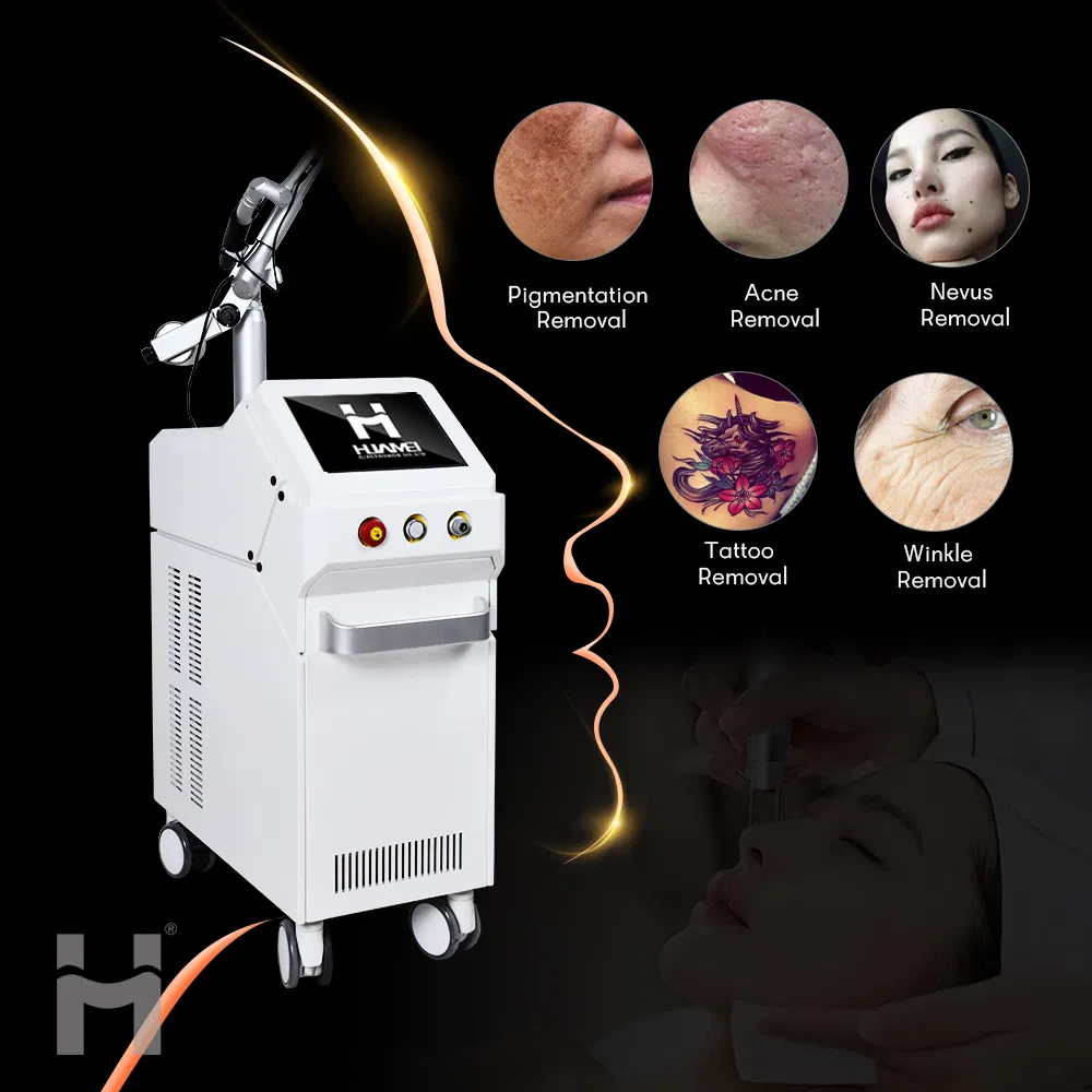 Picolaser 532nm 1064nm Tattoo Removal Picosecond Shrink Pores Black Doll Machine Beauty Equipment Pico Laser