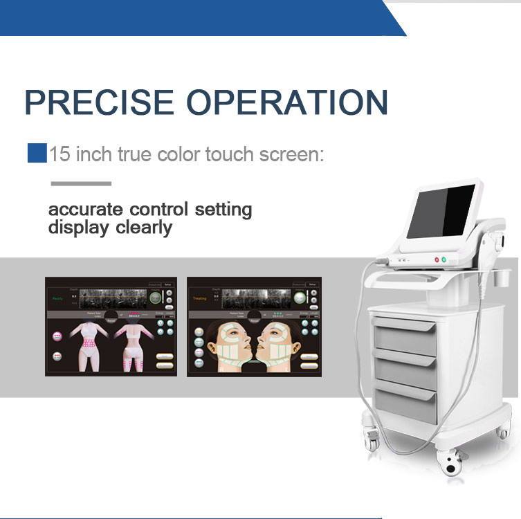 High Intensity Focused Ultrasound Hifu Beauty Equipment