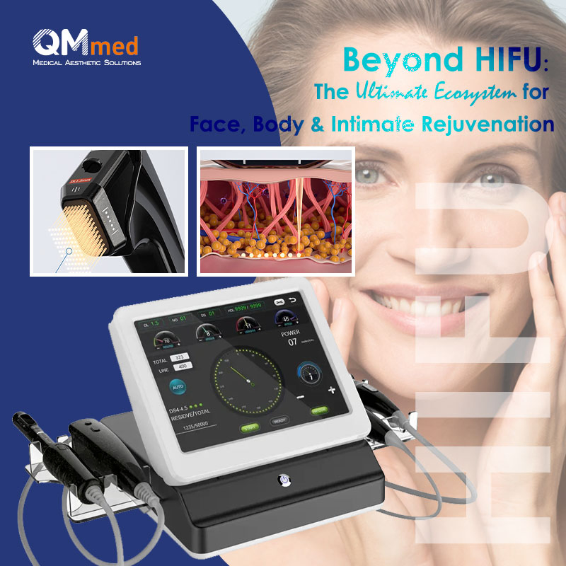 Advanced Medical Beauty Device for Non Invasive Face Lifting and Body Contouring Treatment Hifu Beauty Machine
