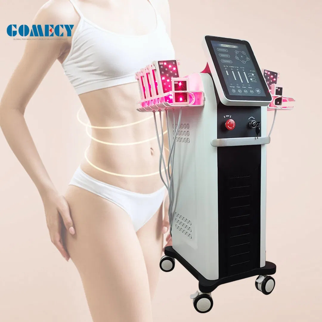 Lipo Laser Machine 635nm 650mn 6D Lipolaser Non-Invasive Body Contouring 6D Lipo Laser Slimming Machine