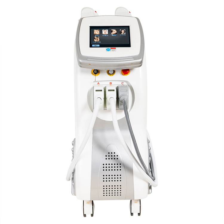E-Light IPL RF ND YAG Laser Multifunction Photo Rejuvenation Hair Removal Machine for Beauty Salon Center SPA Hospital Home Use