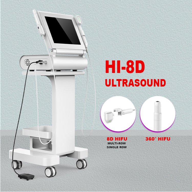 High Intensity Focused Ultrasound 4D 7D 8d 9d 12D Hifu Machine with Single /Multi/ Ring Rows