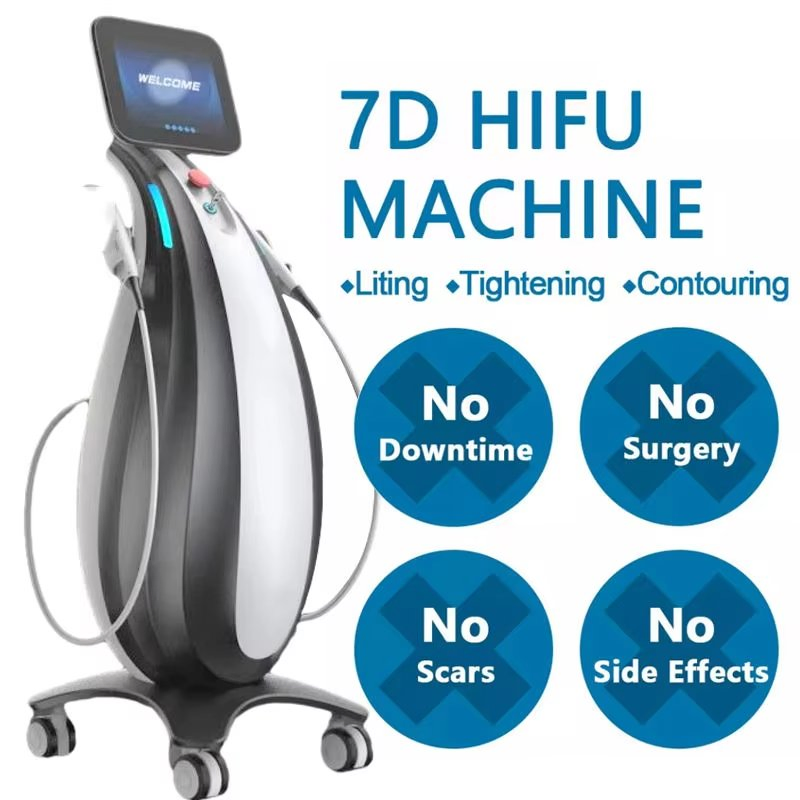 Standing High Intensity Focused Ultrasound Smas Hifu Cartridges for Home Use Beauty Machines