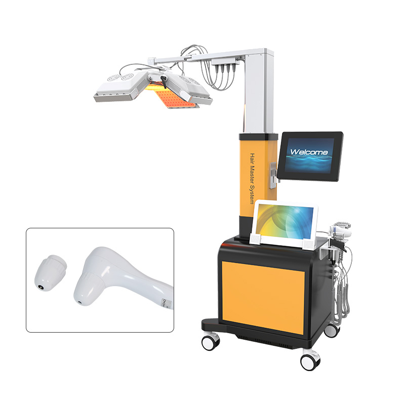 Professional Salon Use Anti Hair Loss 650nm Diode Laser Hair Regrowth Machinehair Equipment Scalp Treatment Analyzer Hair Restoration Massage