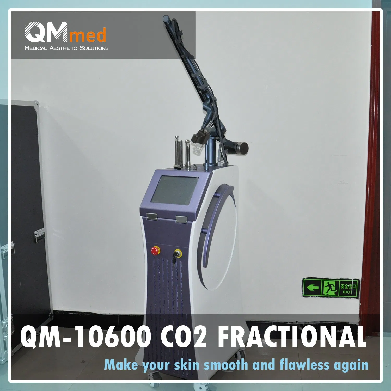 Qm-10600 Advanced 3 in 1 CO2 Fractional Laser Technology Skin Rejuvenation Vaginal Care Machine