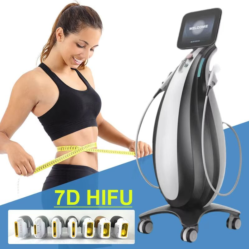 Standing High Intensity Focused Ultrasound Smas Hifu Cartridges for Home Use Beauty Machines