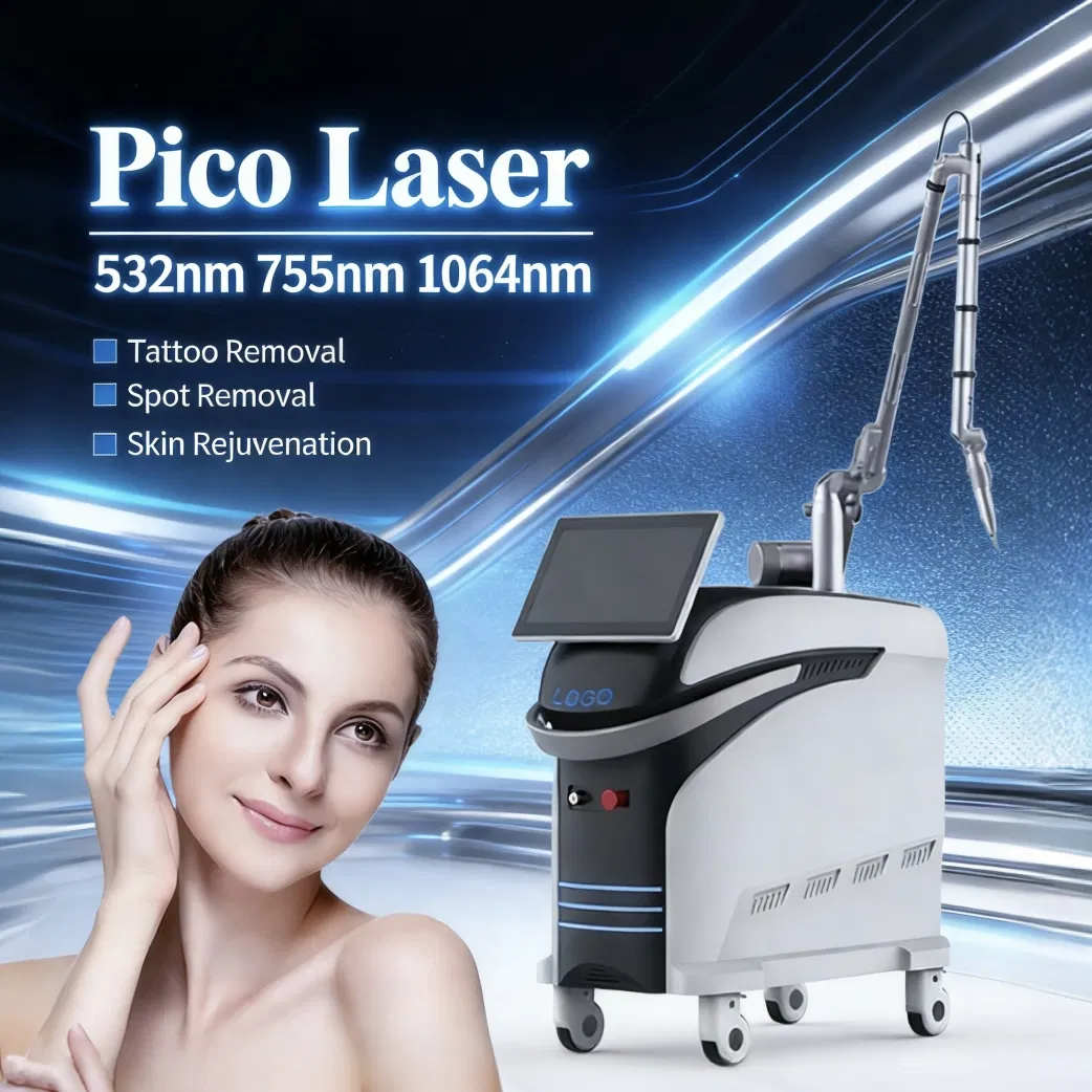 CE Approved Picosecond Laser Machine for Tattoo Removal and Skin Rejuvenation