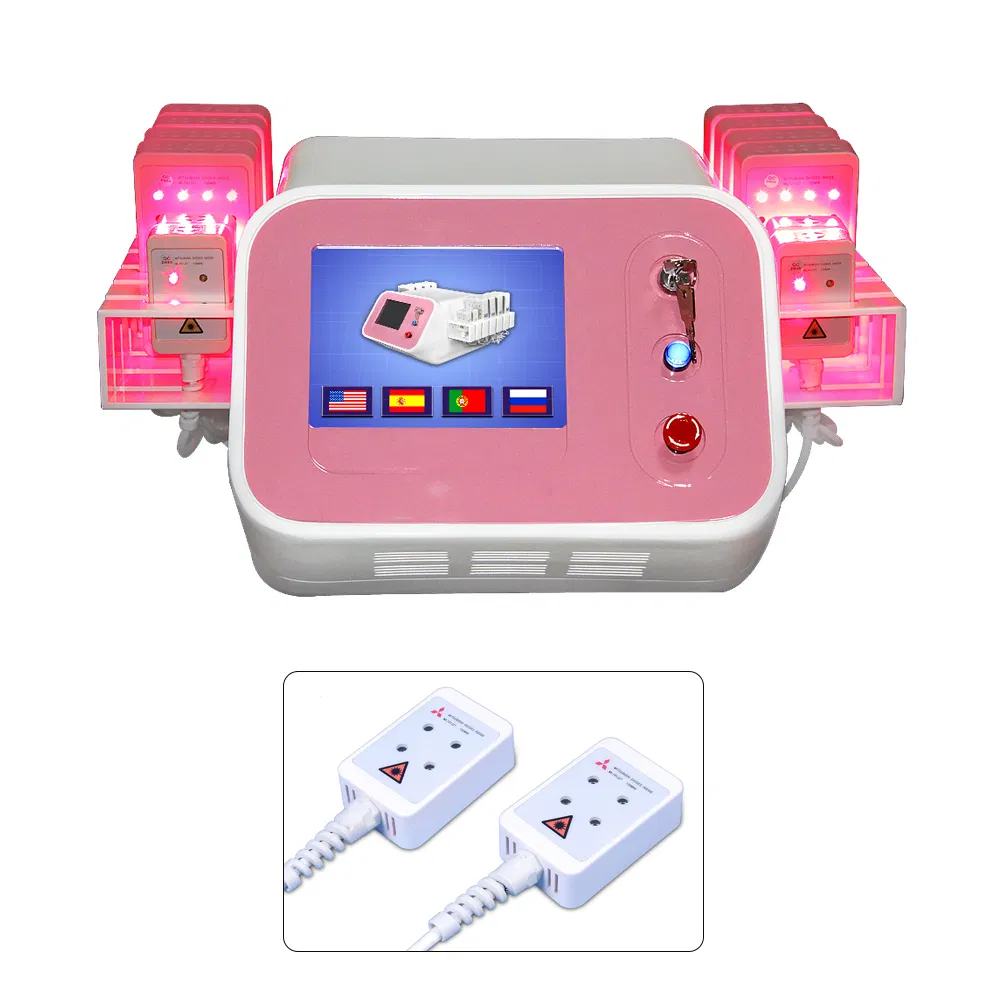 Portable Laser Therapy Fat Reduction Machine Weight Loss Cellulite Removal Lipo Laser 660nm 980nm Wavelength Br319