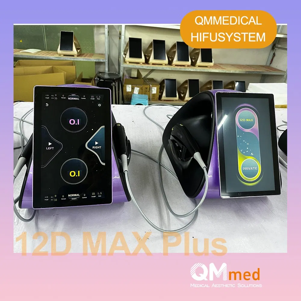 2026 OEM/ODM Skin Rejuvenation Machine Hifu 12D Max Plus High Intensity Focused Ultrasound Skin Tightening Machine Anti-Wrinkle
