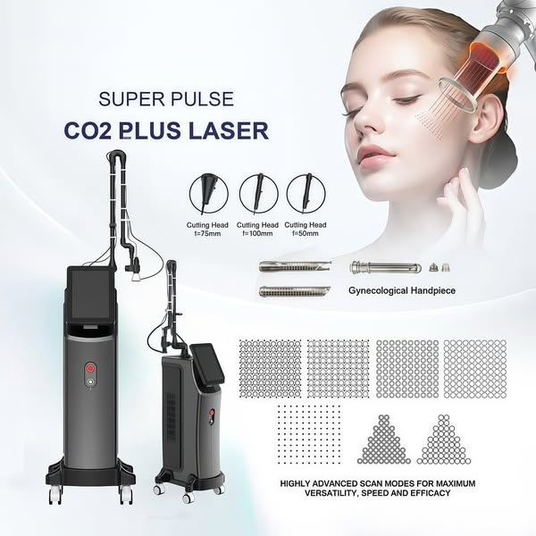 Fast Pain-Free Skin Resurfacing CO2 Fractional Laser Device