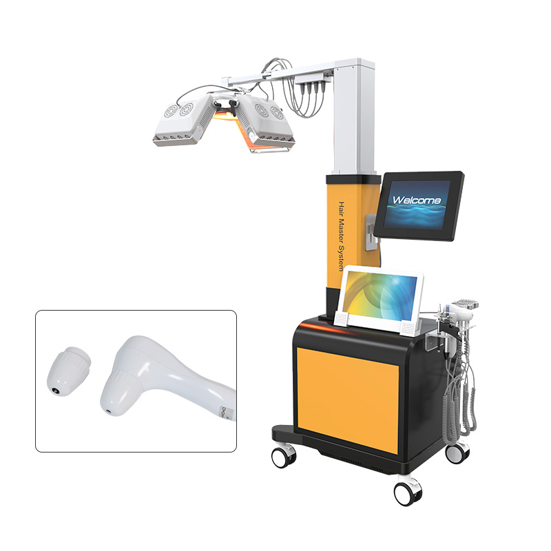 Professional Salon Use Anti Hair Loss 650nm Diode Laser Hair Regrowth Machinehair Equipment Scalp Treatment Analyzer Hair Restoration Massage