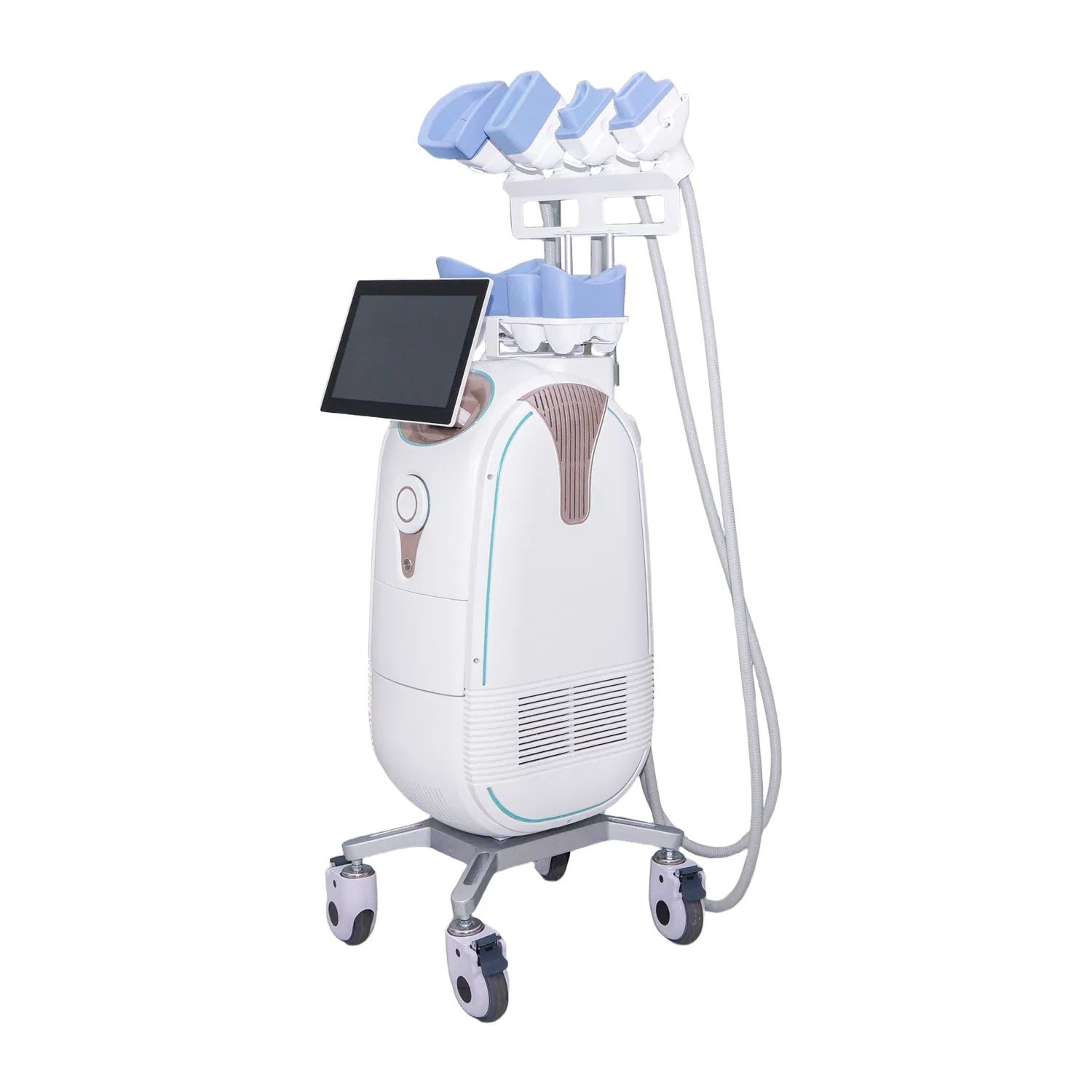 Advanced Cryotherapy Slimming Device Vertical Fat Freezing Body Contouring Non Invasive Professional SPA Beauty Machine