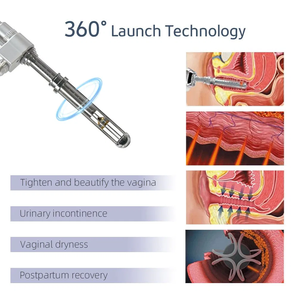 New Android System Fractional Laser CO2 Skin Resurfacing Machine 10600nm Vaginal Tightening Beauty Machine