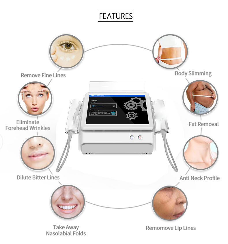 High Intensity Focused Ultrasound 7D Hifu Machine Beauty Equipment Skin Lifting Machine Professional Beauty Slimming Machine